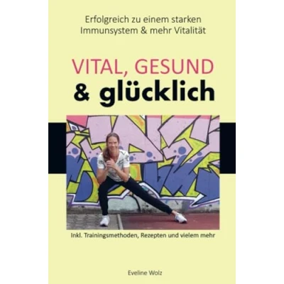 Abbildung von Vital, gesund &amp; glücklich: Erfolgreich zu einem starken Immunsystem mehr Vitalität, inkl. Trainingsmethoden, Rezepten vielem