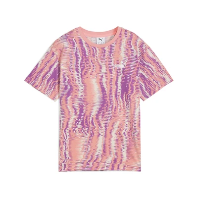 Abbildung von Puma Essentials Nature 2.0 Tshirt print für Kinder, Größe: 152, Pink fruit