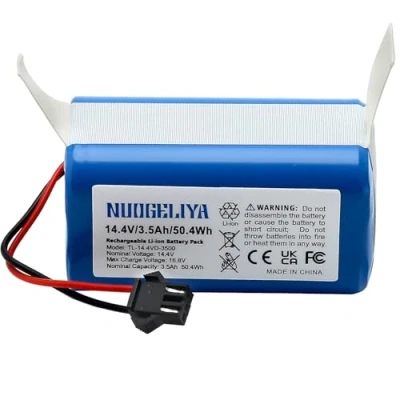 Abbildung von für Eufy RoboVac 11 11S MAX 12 15C 15T 30 35C Tesvor X500 Ecovacs Deebot N79 N79S DN622 und IKHOS S14 S15 Ersatzakku 14.4V 3000mAh Li Ion