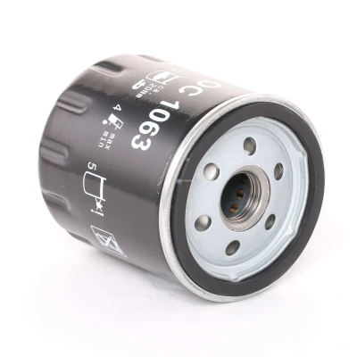 Abbildung von MAHLE ORIGINAL OC 1063 Ölfilter mit einem Rücklaufsperrventil Anschraubfilter FORD: FOCUS 3 Kasten/Schragheck, MONDEO 3, Tourneo Custom V362 Bus