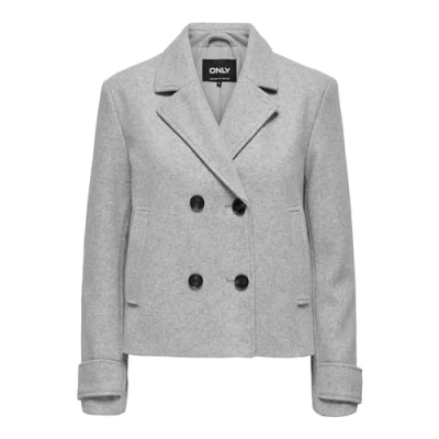 Abbildung von ONLY Onlfreja LIFE Jacket Blazer, Damen, Größe: XS, Light grey