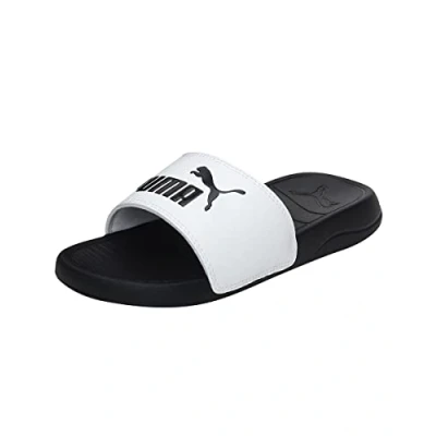 Abbildung von PUMA Popcat 20 Jr Dusch und Badeschuhe, White Black, 39 EU