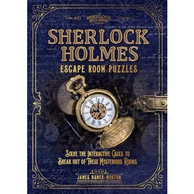 Abbildung von Sherlock Holmes Escape Room Puzzles: Solve the Interactive Cases (Sherlock Puzzle Collection)