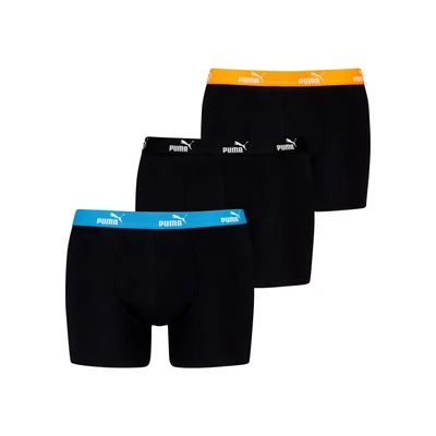 Abbildung von PUMA BOXER MEN PROMO SOLID 3P (3er Pack) mit elastischem Logobund