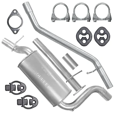 Abbildung von Schalldämpferset Auspuffanlage Auspuff für Volvo S40 2 II V50 2.0 D