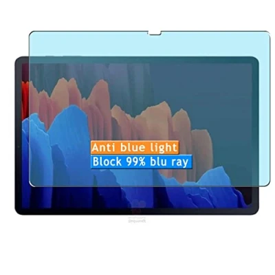 Abbildung von Vaxson 2 Stück Anti Blaulicht Schutzfolie kompatibel mit SAMSUNG Galaxy Tab S7 5G SM T876 11&quot; Bluelight folie folien Displayschutzfolie （ nicht Panzer Schutz Glas PanzerGlas ） Neue