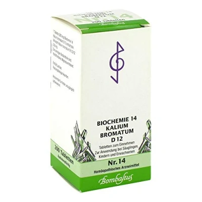 Abbildung von Biochemie 14 Kalium bromatum D 12 Tablet 200 St