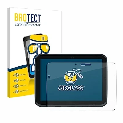 Abbildung von BROTECT Schutzglas für Zebra ET80 / ET85 Schutzfolie Panzer Folie Glas [Extrem Kratzfest 9H, Anti Fingerprint, Ultra Transparent]