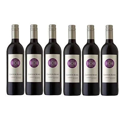 Abbildung von Canyon Road Cabernet Sauvignon Rotwein Wein halbtrocken Kalifornien (6 Flaschen)