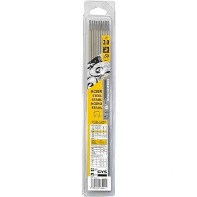 Abbildung von GYS Rutile Elektroden, Type GY38, Durchmesser 2 mm, Inhalt 50 Stück, 084421