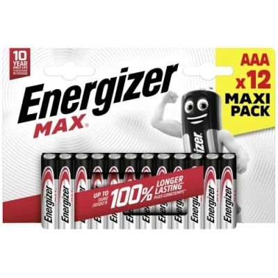 Abbildung von Energizer Max Micro (AAA) Batterie Alkali Mangan 1.5 V 12 St.