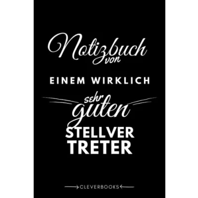 Abbildung von Notizbuch für den Stellvertreter: personalisierte Geschenk Idee Männer, die auch mal das Sagen haben