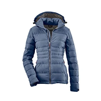 Abbildung von Killtec Damen Edna Steppjacke/Jacke In Daunenoptik Mit Abzippbarer Kapuze, dunkelnavy, 34