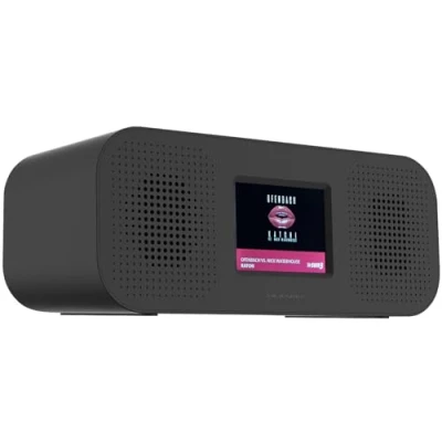 Abbildung von VR Radio Radiowecker: Stereo Wecker mit DAB+, Notfall Warn Funktion, USB, Bluetooth (DAB Radiowecker, Radiowecker Digital, Lautsprecher)