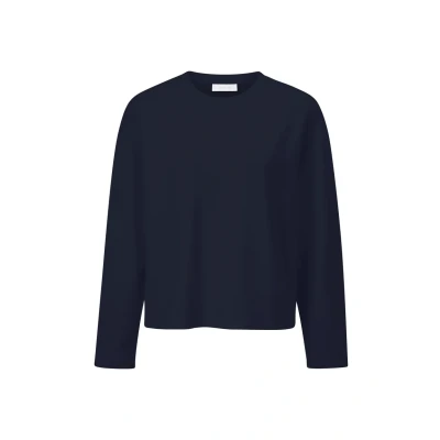 Abbildung von Rich &amp; Royal AUS Supersoftem Langarmshirt, Damen, Größe: 38, Midnight blue