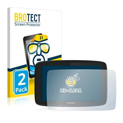 Abbildung von BROTECT (2 Stück Schutzfolie für TomTom Go Professional 620 Displayschutz Folie Ultra Klar