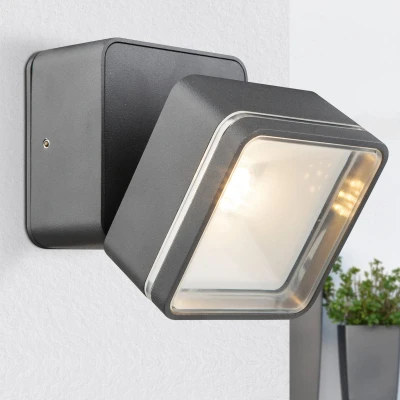 Abbildung von Lighting LISSY Außenleuchte Aluminium Druckguss anthrazit, LED