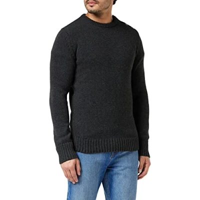 Abbildung von Schott NYC Herren PLOUTRIDER1 Pullover, Grau (Anthracite Anthracite), Large
