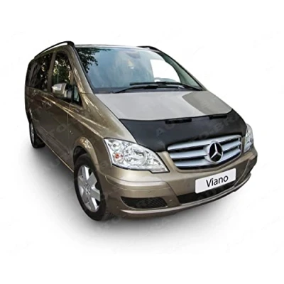 Abbildung von AB3 00134 Auto Bra Bonnet kompatibel mit Mercedes Benz MB Vito Viano W639 2003 2014 Haubenbra Steinschlagschutz Tuning