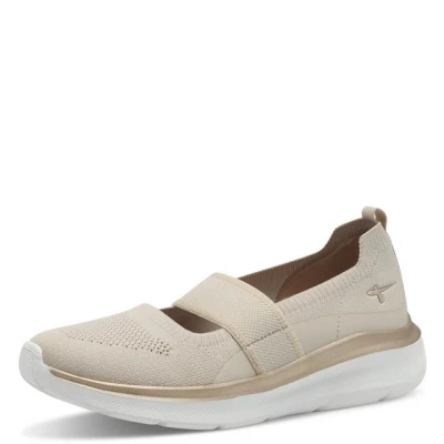 Abbildung von Tamaris Klassischer Ballerina, Damen, Größe: 40, Beige Schuhe