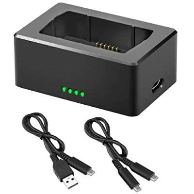 Abbildung von LYONGTECH USB Akku Ladegerät mit PD/QC für DJI Mini 3,Mini 4/3 Pro Drohne, Raqid Akkuladestation Hub Zubehör