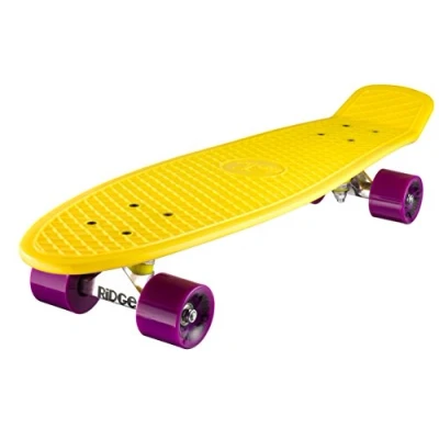 Abbildung von Ridge PB 27 Yellow Purple Skateboard, Yellow/Purple, 69 cm
