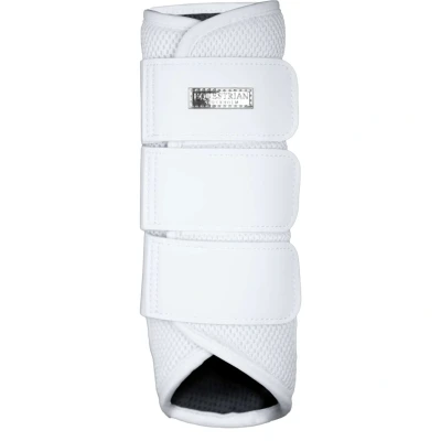 Abbildung von Equestrian Stockholm Classic Mesh Brushing boots Weiß Silber