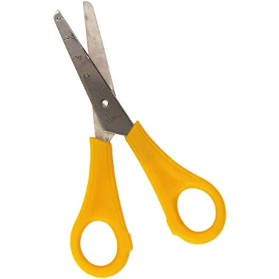 Abbildung von Wedo Bastelschere rund 13 cm farbig sortiert