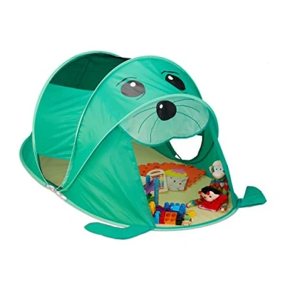 Abbildung von relaxdays Spielzelt Pop Up Robbe