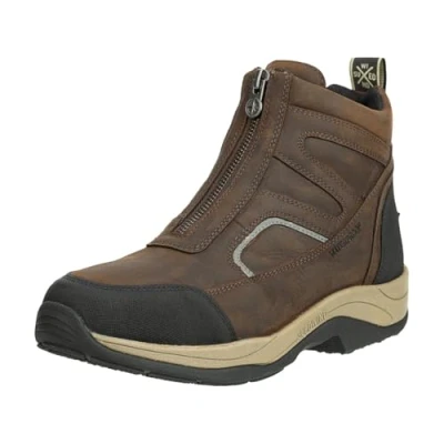 Abbildung von Suedwind Reitstiefeletten Field FZ GripFTX Unisex Leder Stiefeletten Allwetterstiefeletten für Stall &amp; Gelände YKK Front Zipper, Micro Dry Futter, Sohle chocolate Gr. 41