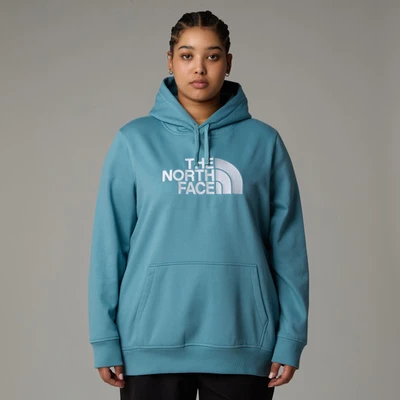 Abbildung von THE NORTH FACE Damen Plus Drew Peak Kapuzenpullover, Algae Blue, 54 56