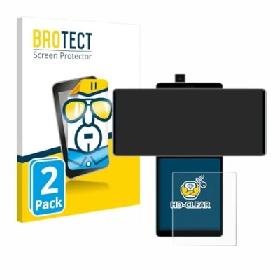 Abbildung von BROTECT (2 Stück Schutzfolie für LG Wing (Hinteres Display) Displayschutz Folie Ultra Klar