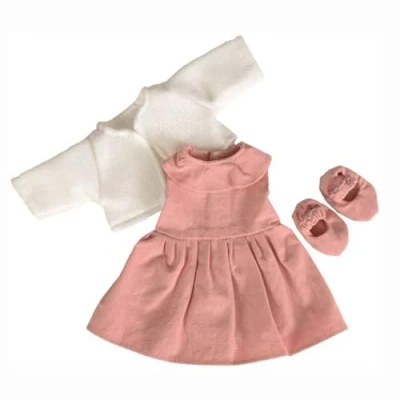 Abbildung von Puppenkleid rosa mit Jacke Puppenkleidung f&uuml;r Puppen von Egmont Toys