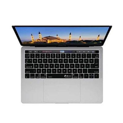 Abbildung von KB Covers TUR MTB DE Layout türkische Tastatur Abdeckung für MacBook Pro klar