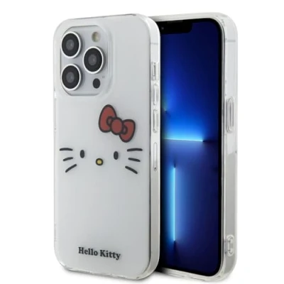 Abbildung von CG MOBILE Hello Kitty Backcover für iPhone Face Weiß (iPhone 15 Pro Max)