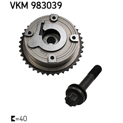 Abbildung von SKF VKM 983039 Nockenwellenversteller Auslassseite 40 MINI: Schrägheck, Coupe, BMW: 1 Schrägheck