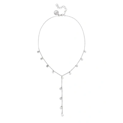 Abbildung von Singularu Y MINI MOON Halskette silvercoloured, Damen, Größe: One Size, Silver coloured
