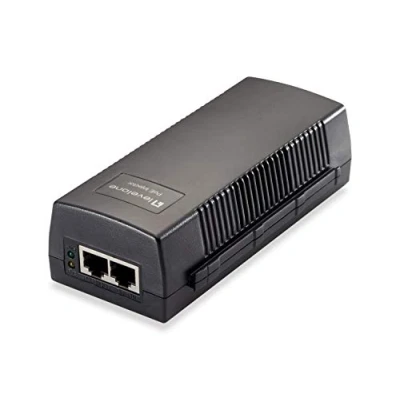 Abbildung von LevelOne POI 3010 PoE Adapter Schnelles Ethernet, Gigabit Ethernet 52 V/GE Injektor 301/ 30W PoE/schwarz