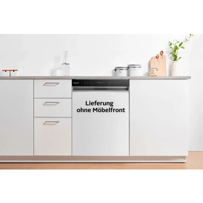 Abbildung von Hanseatic teilintegrierbarer Geschirrspüler &quot;HGTI6082B14U7709WS&quot;, HGTI6082B14U7709WS, 14 Maßgedecke