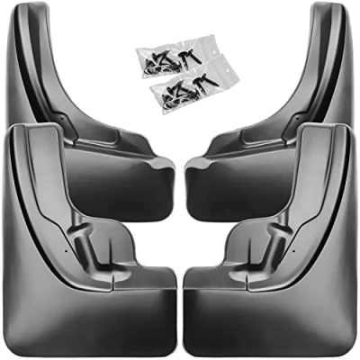 Abbildung von Recambo Schmutzfänger Set vorne + hinten kompatibel für Land Rover Discovery Sport L550 2014 2019