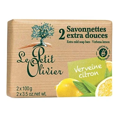 Abbildung von Le Petit Olivier Seife aus der Provence Verveine Zitrone (Verveine Citron) 2 x 100 g