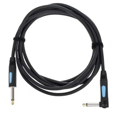 Abbildung von CORDIAL Kabel Gitarre Jack 3m recht/abgewinkelt INSTRUMENT Essentials