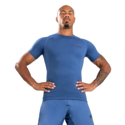 Abbildung von Venum, Contender Kurzarm Rashguard, Herren, XXL, Blau
