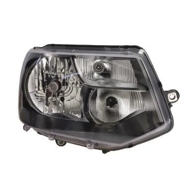 Abbildung von TYC 20 12149 05 2 Scheinwerfer rechts H4, P21W mit Tagfahrlicht für Rechtsverkehr Elektromotor VOLKSWAGEN: Transporter 5 Kastenwagen