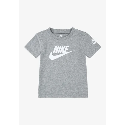 Abbildung von Nike Sportswear Futura Evergreen TEE Unisex Tshirt print für Kinder, Größe: 86/92, Dark grey heather