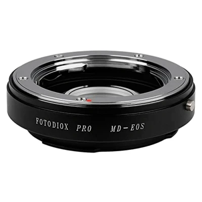 Abbildung von Fotodiox Pro Lens Mount Adapter Compatible with Minolta MD Lenses on Canon EOS EF/EF S Cameras