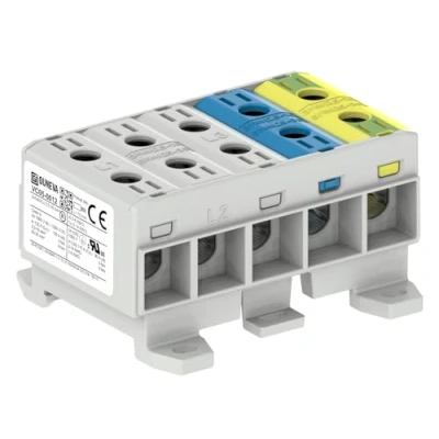 Abbildung von OTL isoleret universal klemme aluminium/kobber 5*(2,5 35) mm2 grå