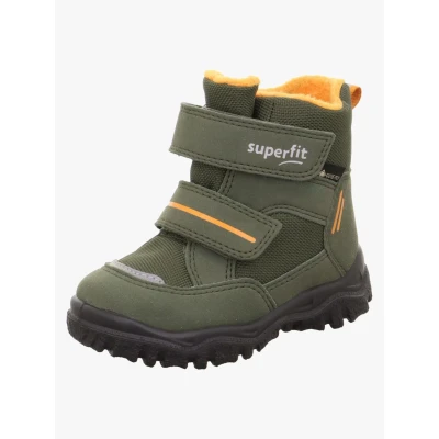 Abbildung von Superfit HUSKY1 Unisex Snowboot/Winterstiefel für Kinder, Größe: 22, Grün/orange Schuhe