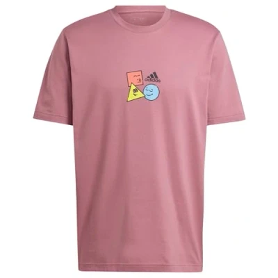 Abbildung von Positivity Shapes Graphic Tee, Kurzarm Grafik T Shirt, IY0734