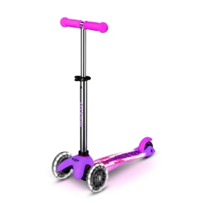 Abbildung von micro Mobility mini deluxe glow LED plus frosty pink